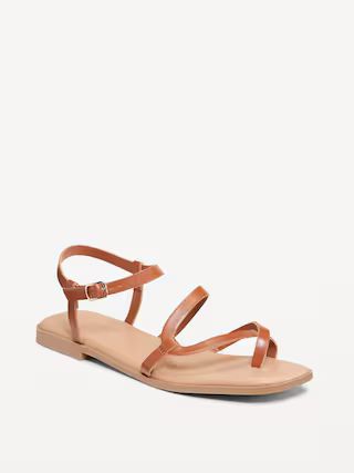 Strappy Toe-Cross Sandal | Old Navy (US)