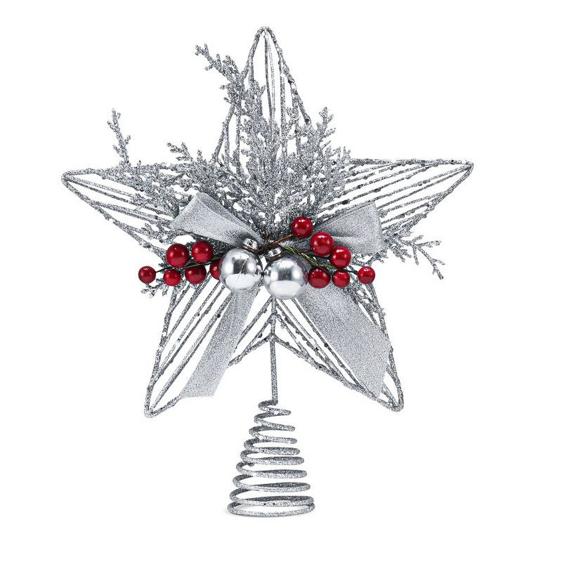 Ornativity Star Tree Topper with Bells and Berries | Target