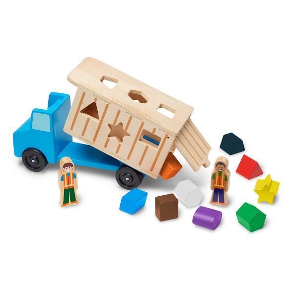 Melissa & Doug Shape-Sorting Dump Truck | Target