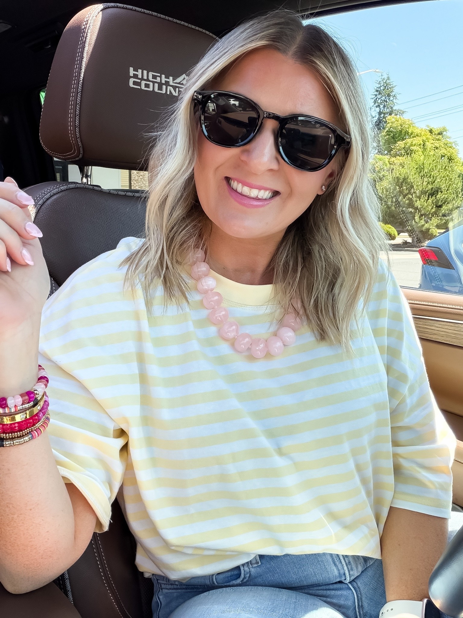 Easy summer outfit. Shocked by this Amazon tee. It’s not a weird fabric, it’s the perfect shade of butter yellow… so good. I grabbed a medium but wish I grabbed a small.

#LTKootd #LTKSaleAlert #LTKOver40