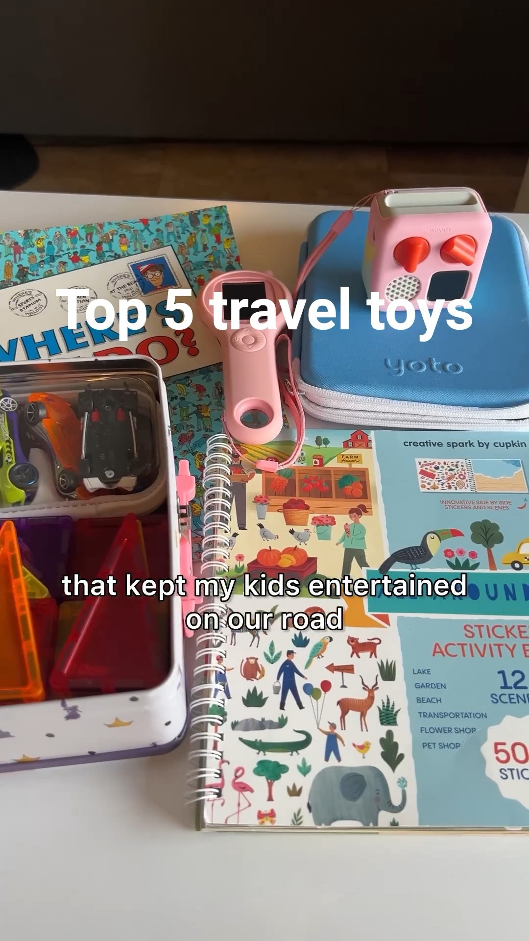 These were the top 5 things that my kids played with on our last road trip (besides their tablets). My kids are 4 and 5 years old.

#LTKKids #LTKWatchNow #LTKTravel