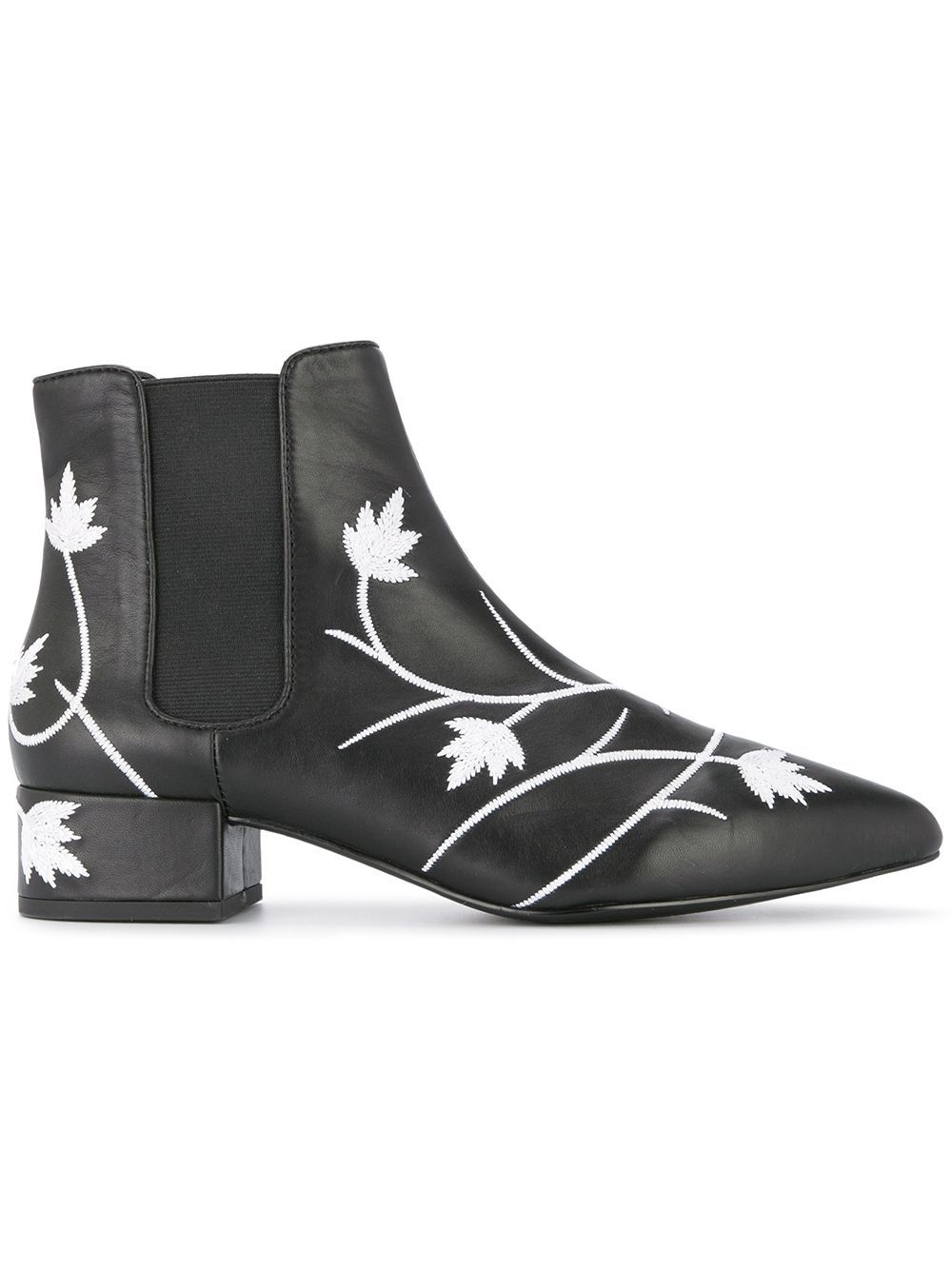 Senso Kaia I floral boots - Black | FarFetch US