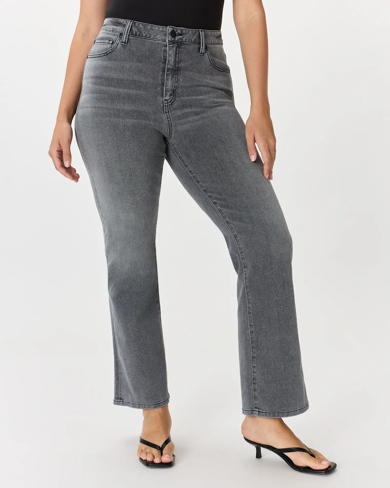 Bella Stretch Kick Flare Jeans | Quince