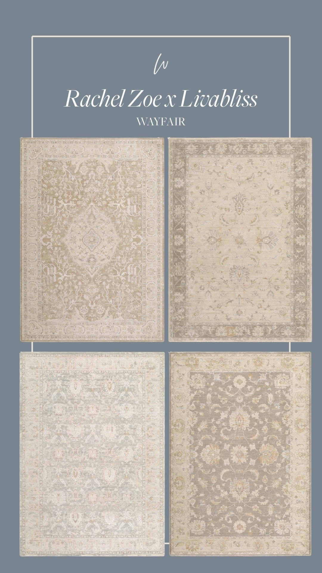 My favorite designer-approved rug picks on major sale for Memorial Day! #rachelzoelivabliss #wayfair #wayfairpartner @livabliss @rachelzoe @wayfair