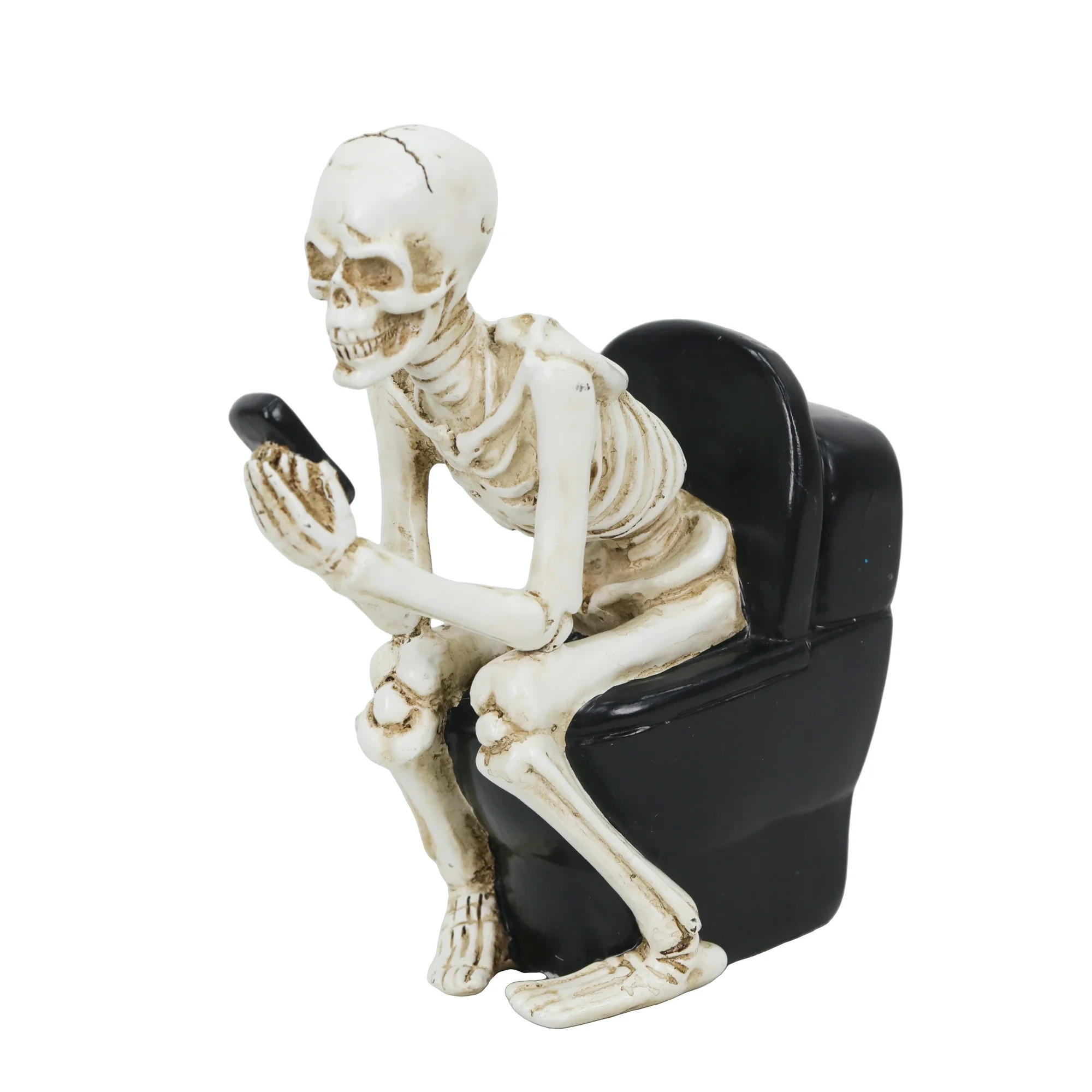 6.5" Skeleton with Toilet Tabletop Décor by Ashland® - Halloween Home Decor | Walmart (US)