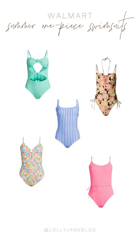Summer one piece swimsuits from Walmart! 🩵☀️

Dive into summer with confidence! Our one-piece swimsuits from Walmart are all about style and comfort, giving you the perfect beach-ready look! From flirty florals to sleek tied slits for just the right amount of allure, or classic stripes to a chic halter top, there's a suit for every vibe and body type! Get ready to make waves and feel fabulous all season long! 🩷#WalmartSwimwear #SummerReady #BeachBabe

#LTKSwim #LTKStyleTip #LTKSeasonal
