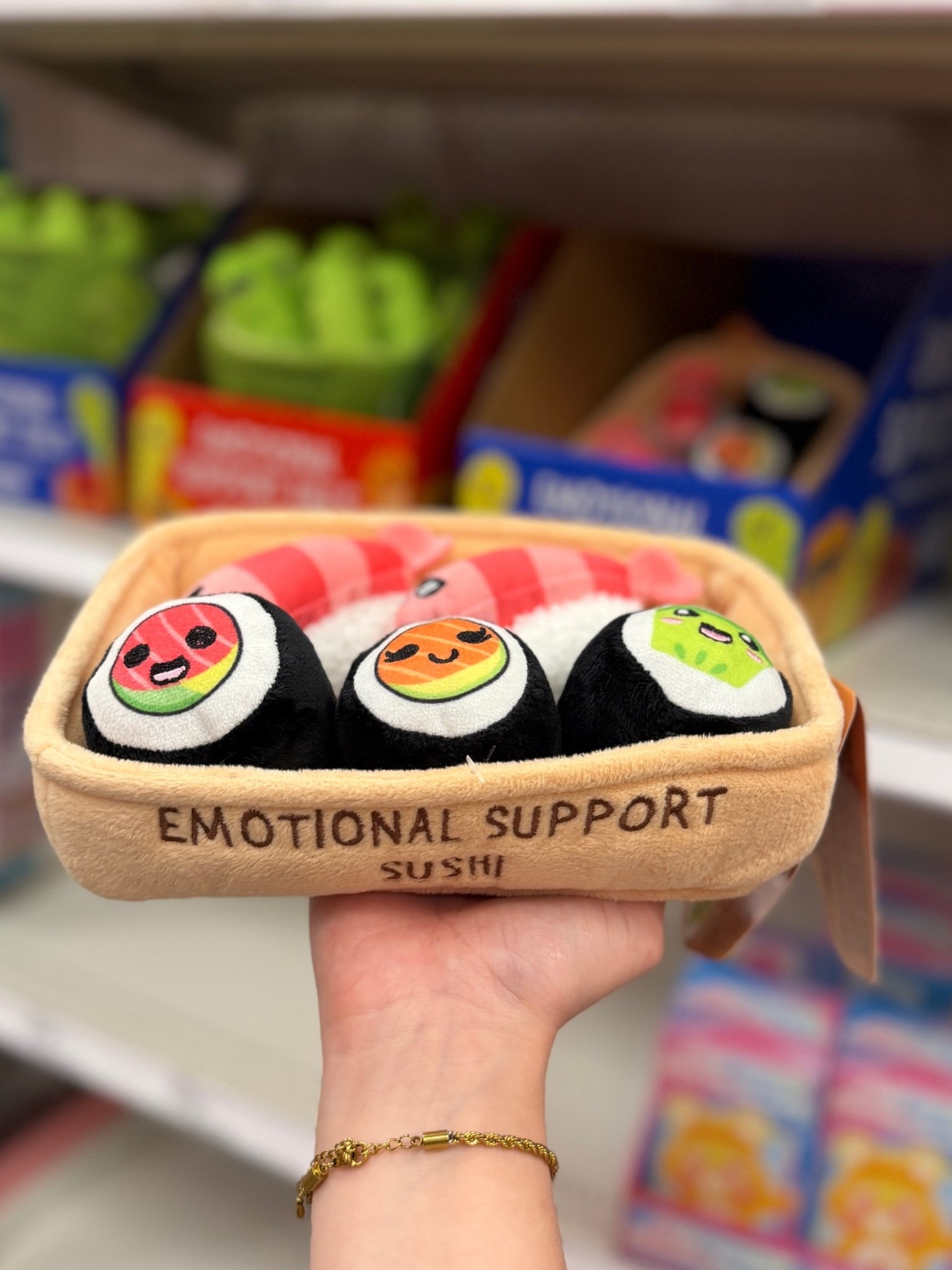 Perfect for your next game night. What Do You Meme?, Giant Tower Stack and Emotional Support stuffed animals for the losers. Grab them all at Target