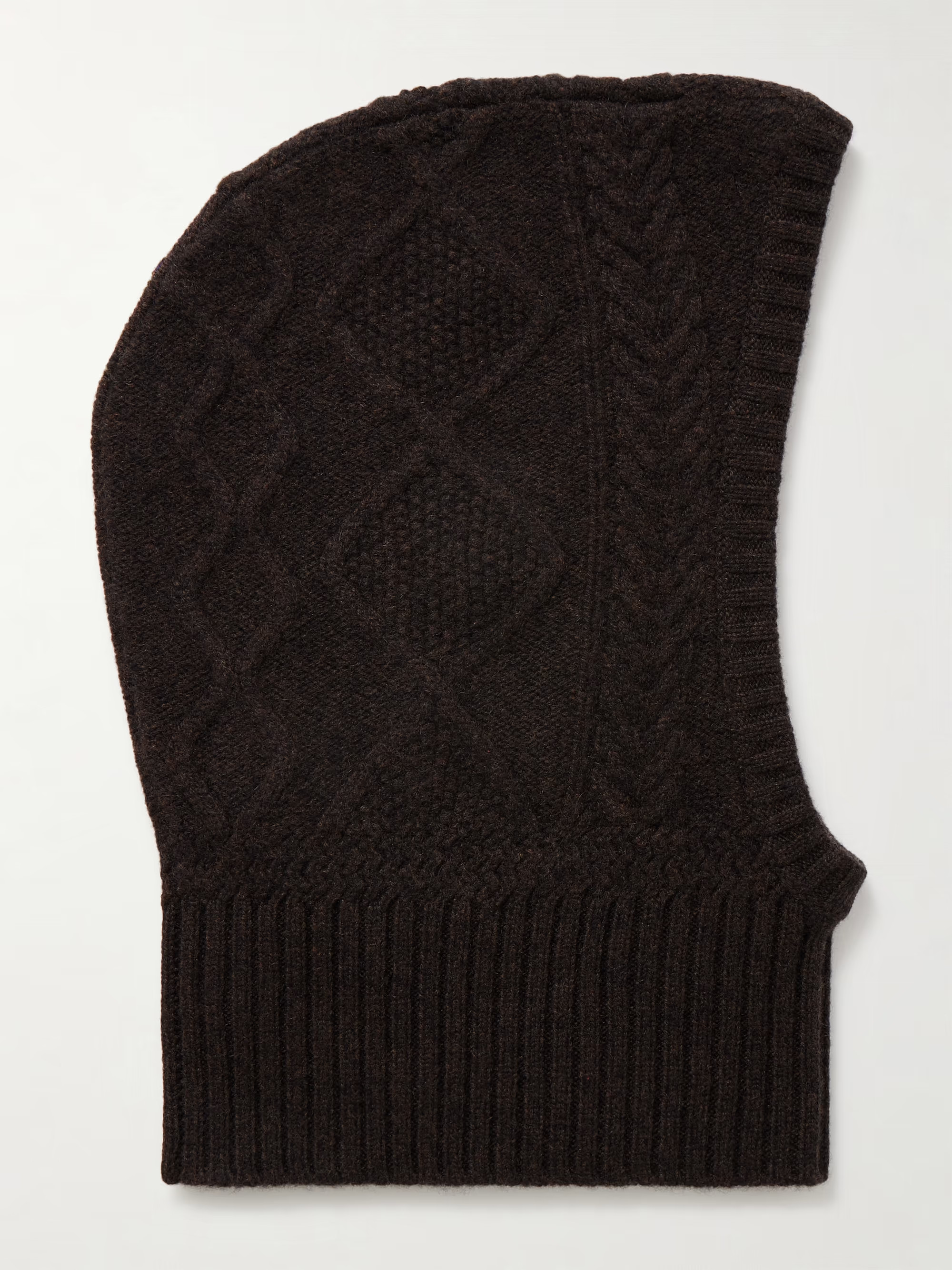 Cable-knit cashmere balaclava | NET-A-PORTER (UK & EU)