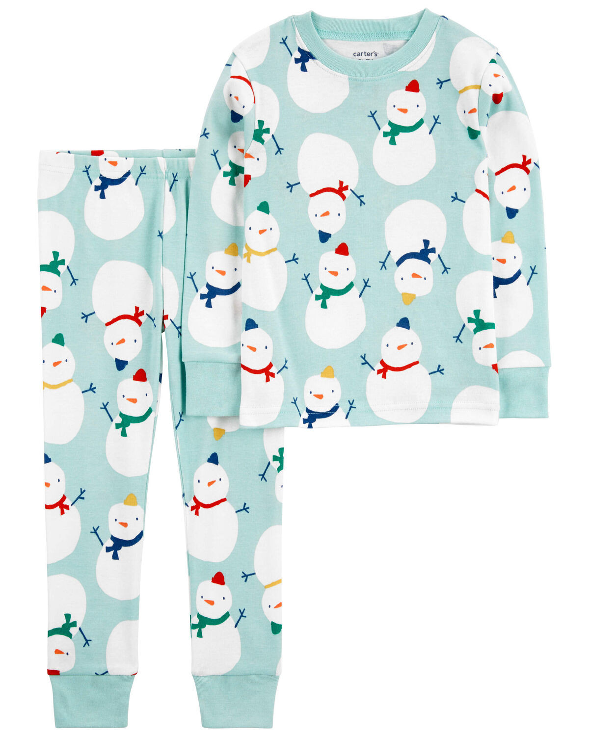 Baby 2-Piece Christmas Snowman 100% Snug Fit Cotton Pajamas - Carter's | Carter's | Carter's Inc