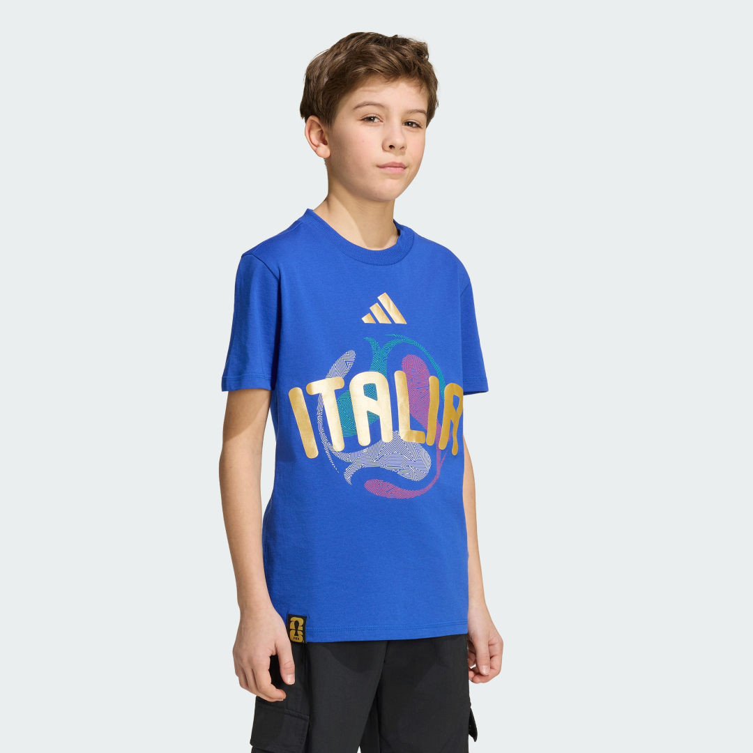 adidas FIFA World Cup 26™ Italy T-Shirt Kids Blue S Kids - Soccer Short Sleeve Shirts | adidas (US)