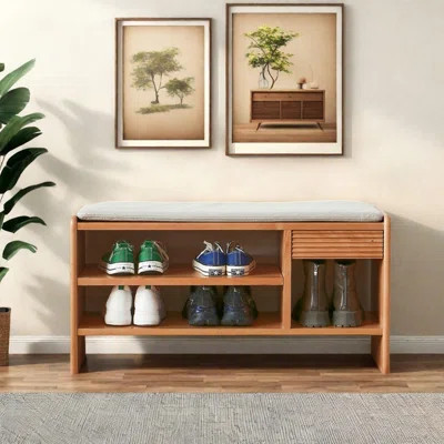 35.4in Shoe Storage Bench | Wayfair North America