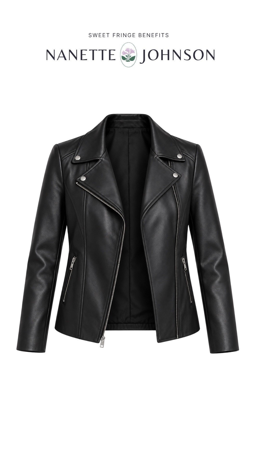 A black moto jacket never really goes out of style, does it? This week's best-selling jacket has just the right amount of attitude to make even jeans and a simple tee feel a little more fun!
