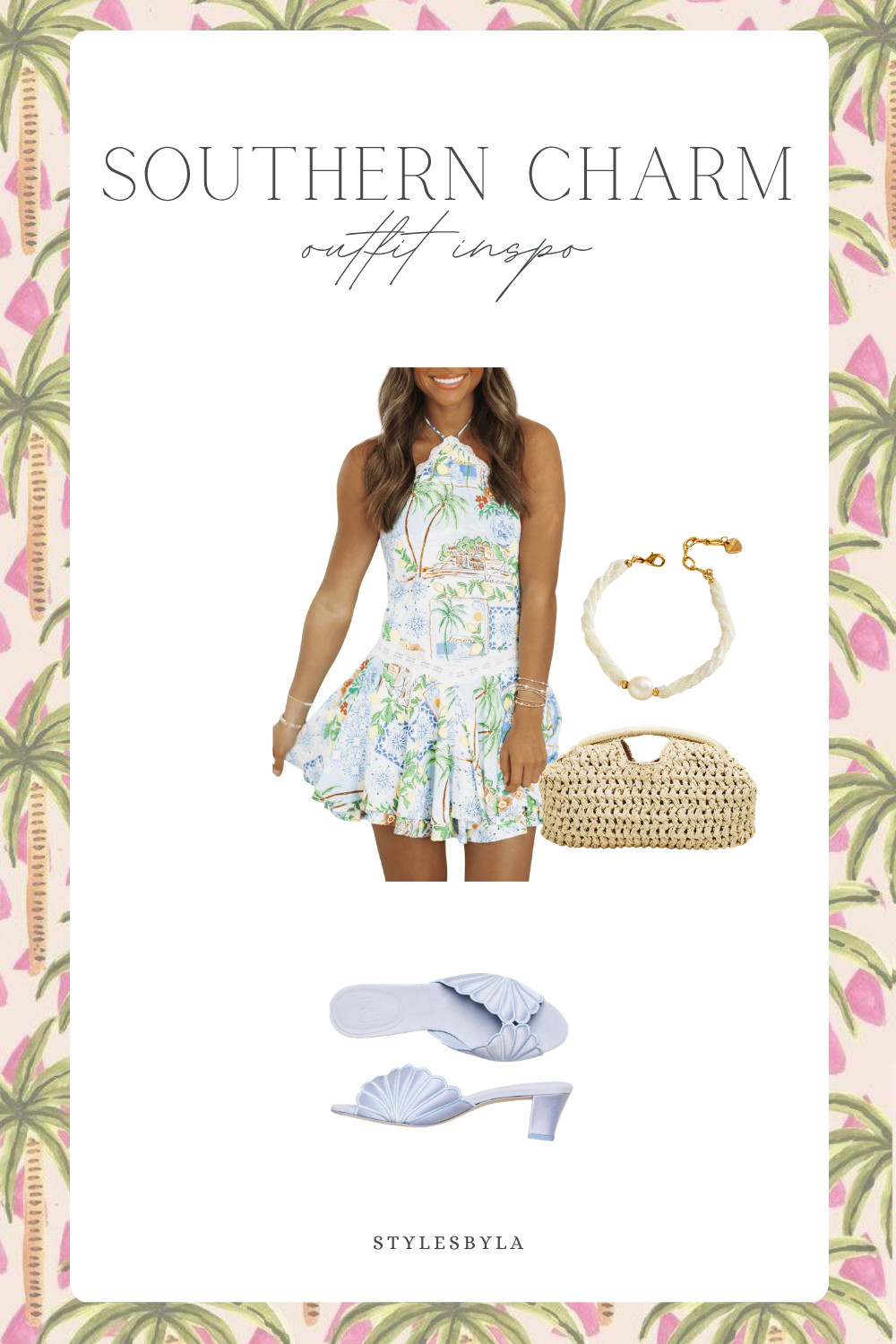 Southern charm meets vacation mode 🌴✨ The cutest mini dress moment for beach dinners, weekend getaways, brunch dates, and all the sweet summer plans. Effortless, feminine, and giving coastal chic in the best way 🤍 #LTKStyle #VacationStyle #SouthernCharm #MiniDress #VacationOutfit #CoastalStyle #SummerStyle

#LTKootd #LTKSeasonal #LTKTravel