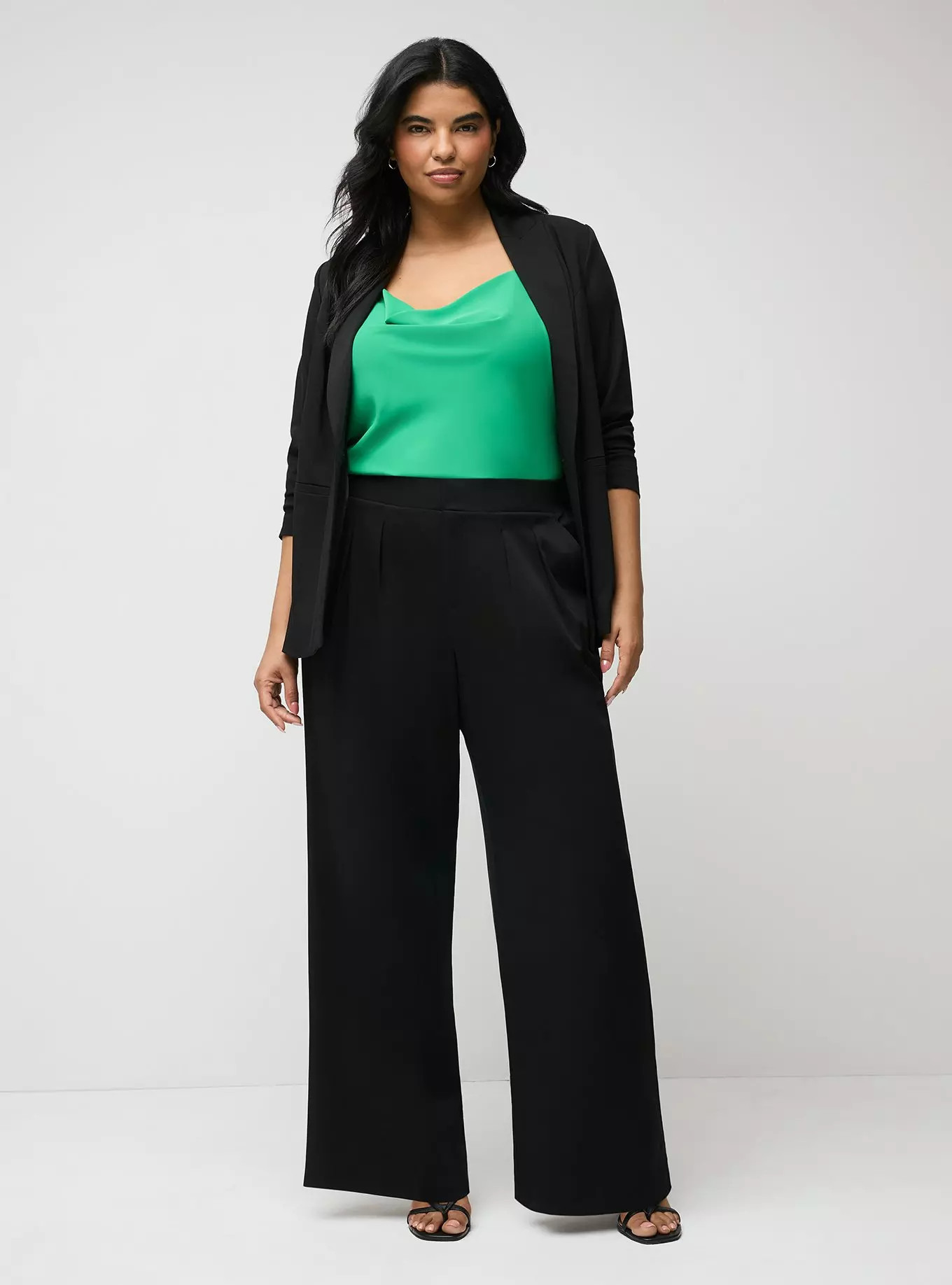 Wide-Leg Buckle-Back Pant | Torrid (US & Canada)