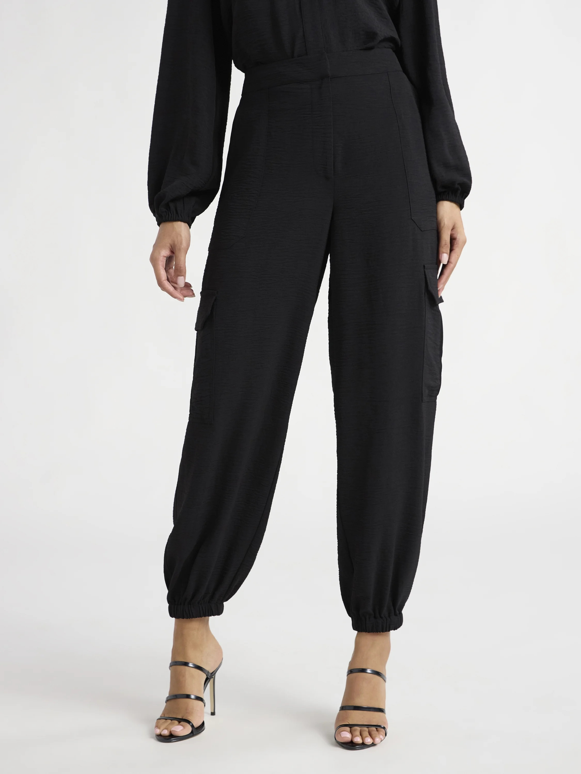 Sofia Jeans Women's and Women's Plus Utility Pants, Size XS-4X | Walmart (US)