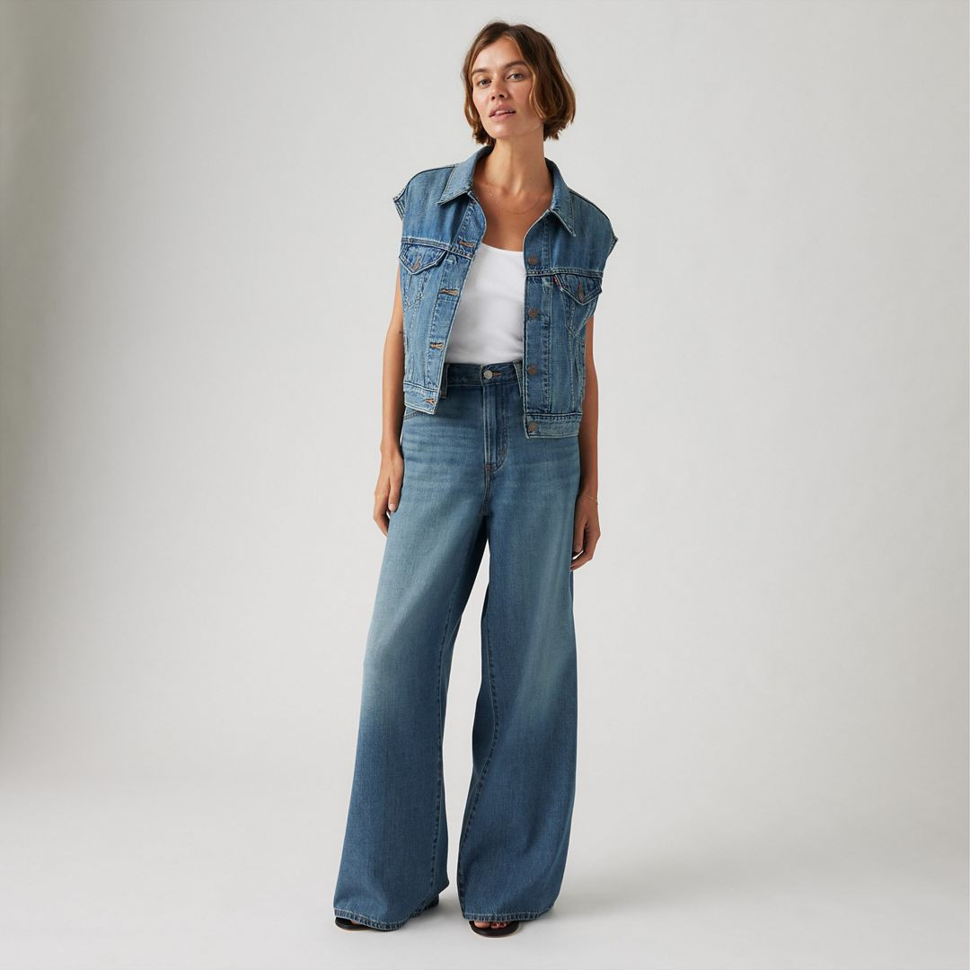 Levi's XL Baggy Straight Linen+ Denim Women's Jeans 28x31 | Levi's US