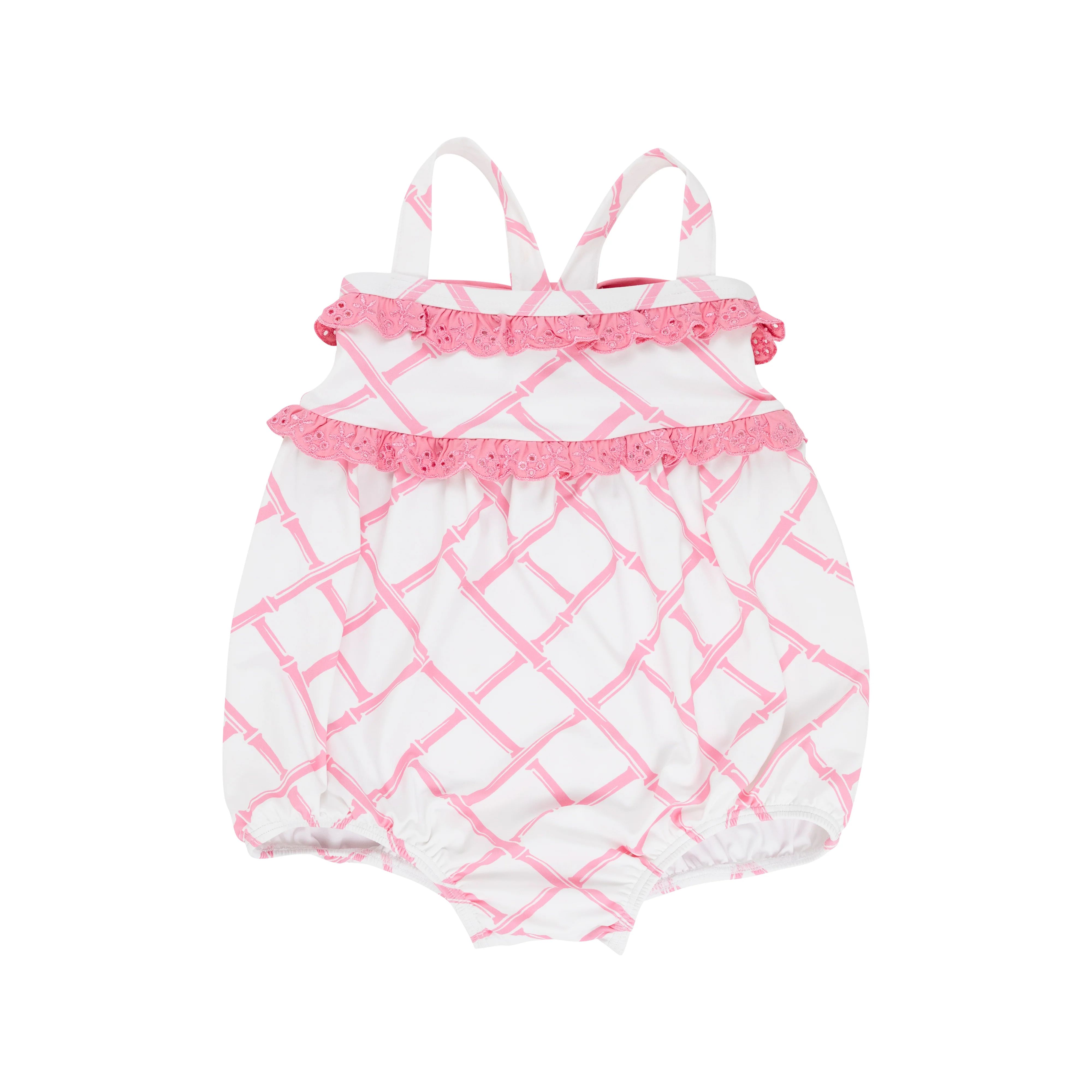 St. Bart's Bubble - Bamboo Proverbs with Hamptons Hot Pink | The Beaufort Bonnet Company