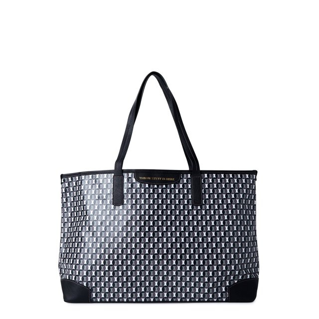 Time and Tru Women?s Sustainable Signature Tote and Pouch Set, 2-Piece | Walmart (US)