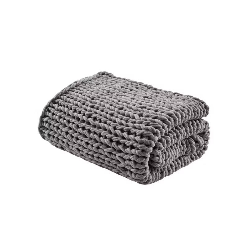50"x60" Chunky Double Knit Handmade Throw Blanket - Madison Park | Target