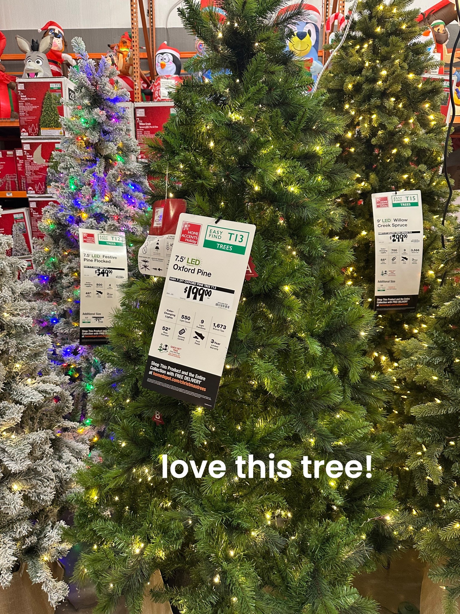 Christmas tree
Home Depot find 
Home
Decorations 

#LTKHome #LTKHoliday