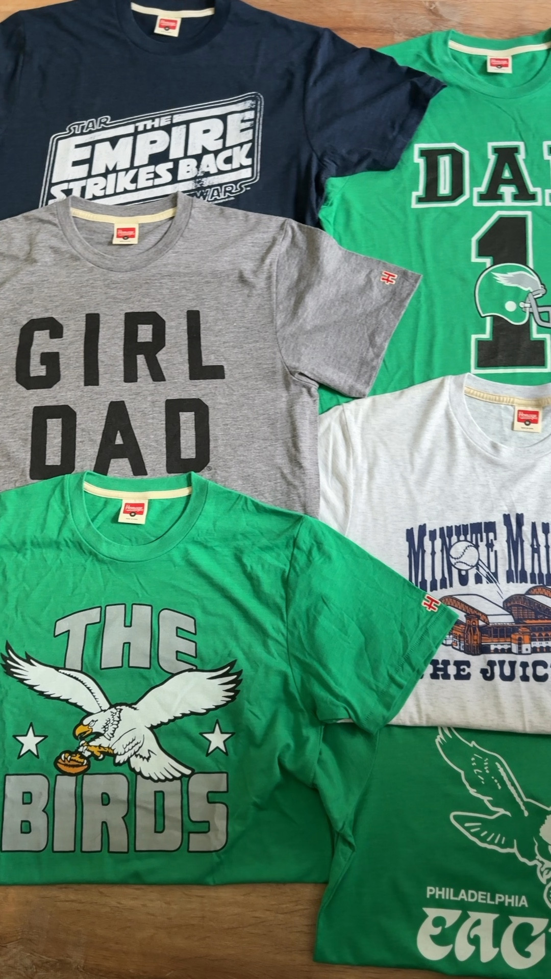 Pay homage to dad this Father’s Day with t shirts of his favorite sports team and movies. 

#Homage #Partners #TeamHomage

#LTKMens #LTKSaleAlert #LTKGiftGuide