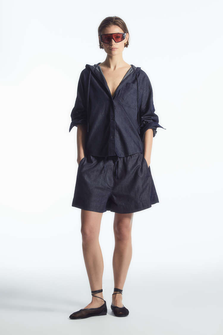 DRAWSTRING DENIM SHORTS | COS (EU)