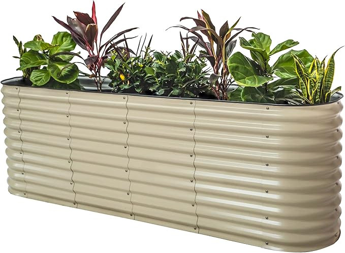Vego garden 32" Extra Tall Raised Garden Bed Kits, 9 in 1 Modular Raised Planter Box for Vegetabl... | Amazon (US)