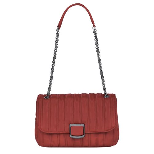 Crossbody bag M Brioche Red (10131HVV548) | Longchamp US | Longchamp