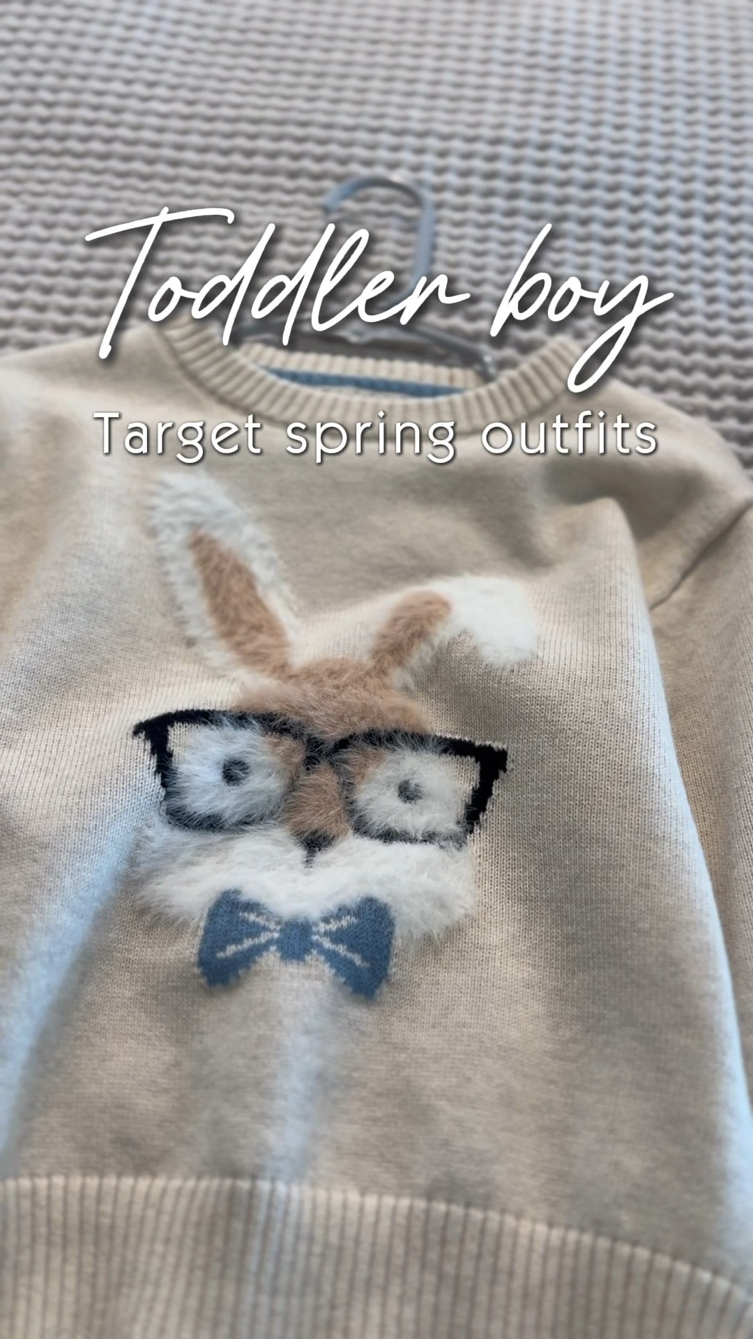 Toddler boy spring outfits from Target! Loving this bunny sweater for Easter. 

Boy outfit, toddler outfit, Easter outfit, toddler clothes, target, boy clothes, kids clothes, boy shoes, spring outfit

#LTKFindsUnder50 #LTKKids #LTKWatchNow