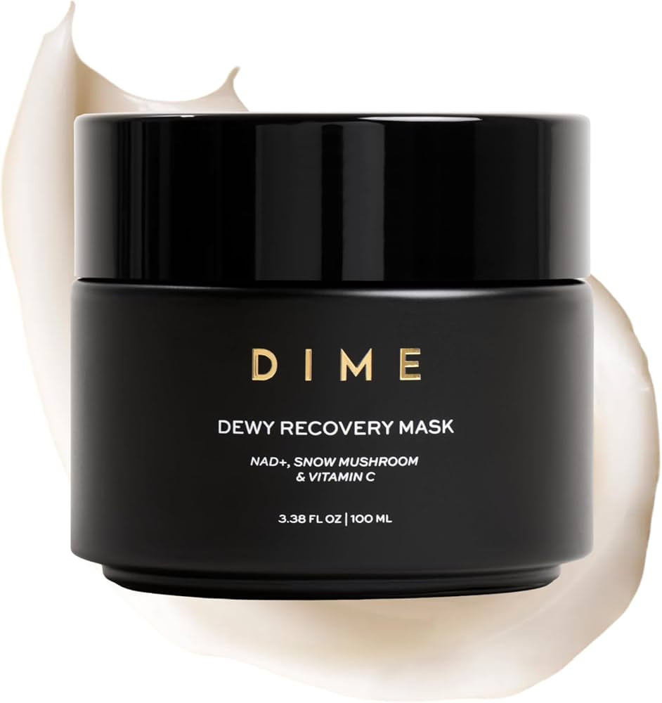 DIME Beauty Dewy Recovery Mask - Overnight Face Mask With Snow Mushroom Extract, NAD+, Vitamin C ... | Amazon (US)