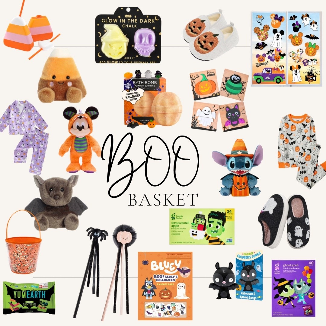 BOO basket ideas for kids!! 

#LTKKids #LTKSeasonal #LTKSaleAlert