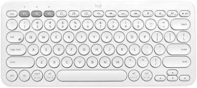 Logitech K380 Multi-Device Wireless Bluetooth Keyboard for Mac - Off White | Amazon (US)