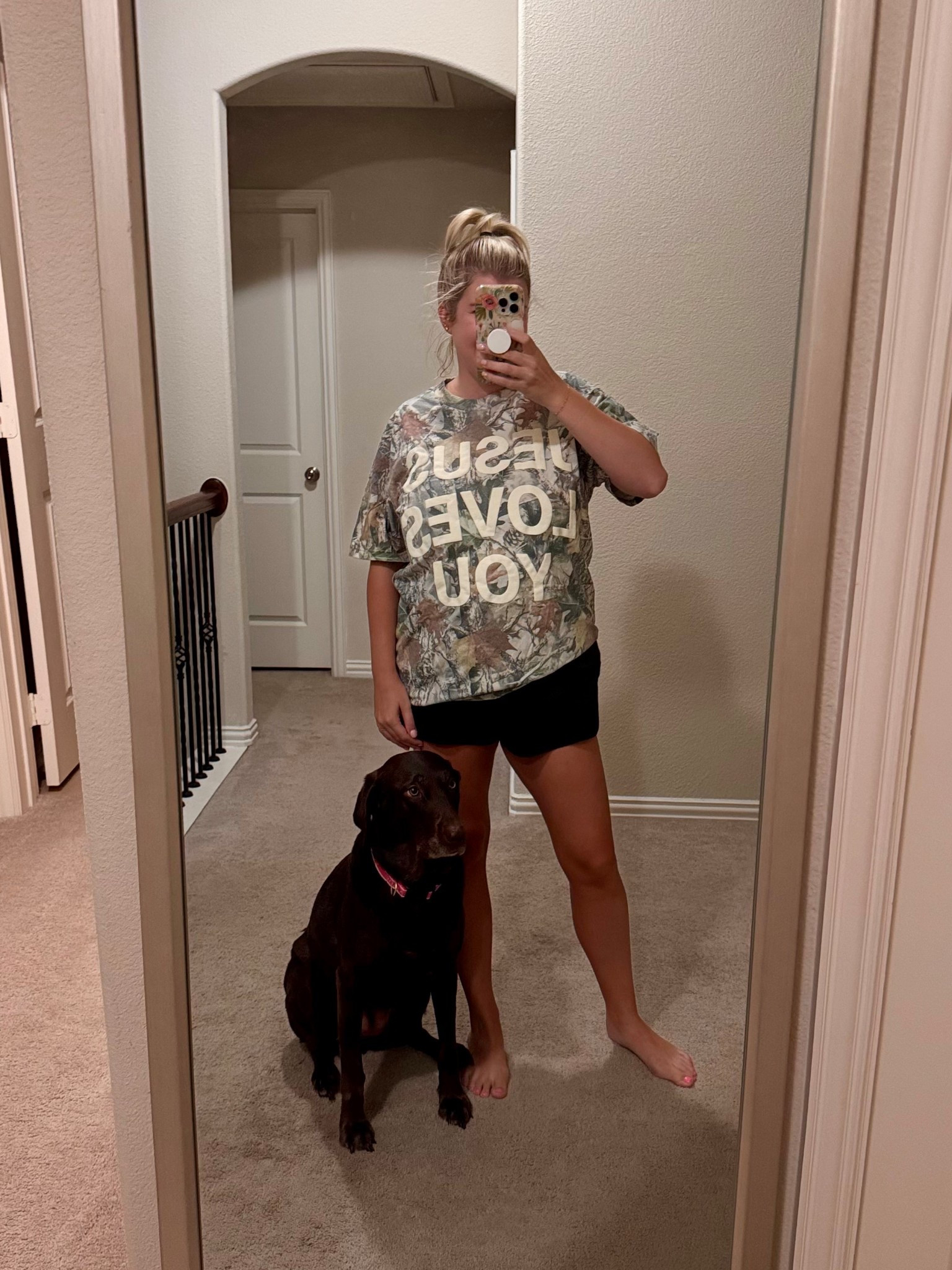 Love this shirt from HeyLuckyDuck!
Sizing:
Large tee
Medium shorts

Aerie. Camo tee. Mom outfit. weekend outfit. SAHM  

#LTKootd #LTKmomlife