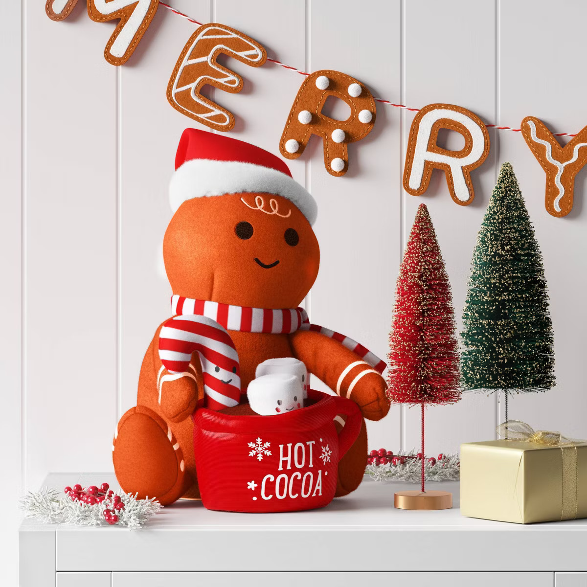 Christmas Trio Swaying Gingerbread Man - Wondershop™ | Target