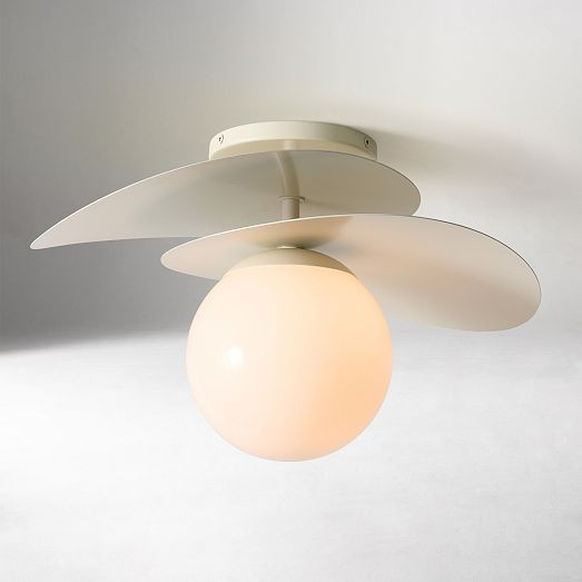 Olivia Flush Mount (9.5") | West Elm (US)