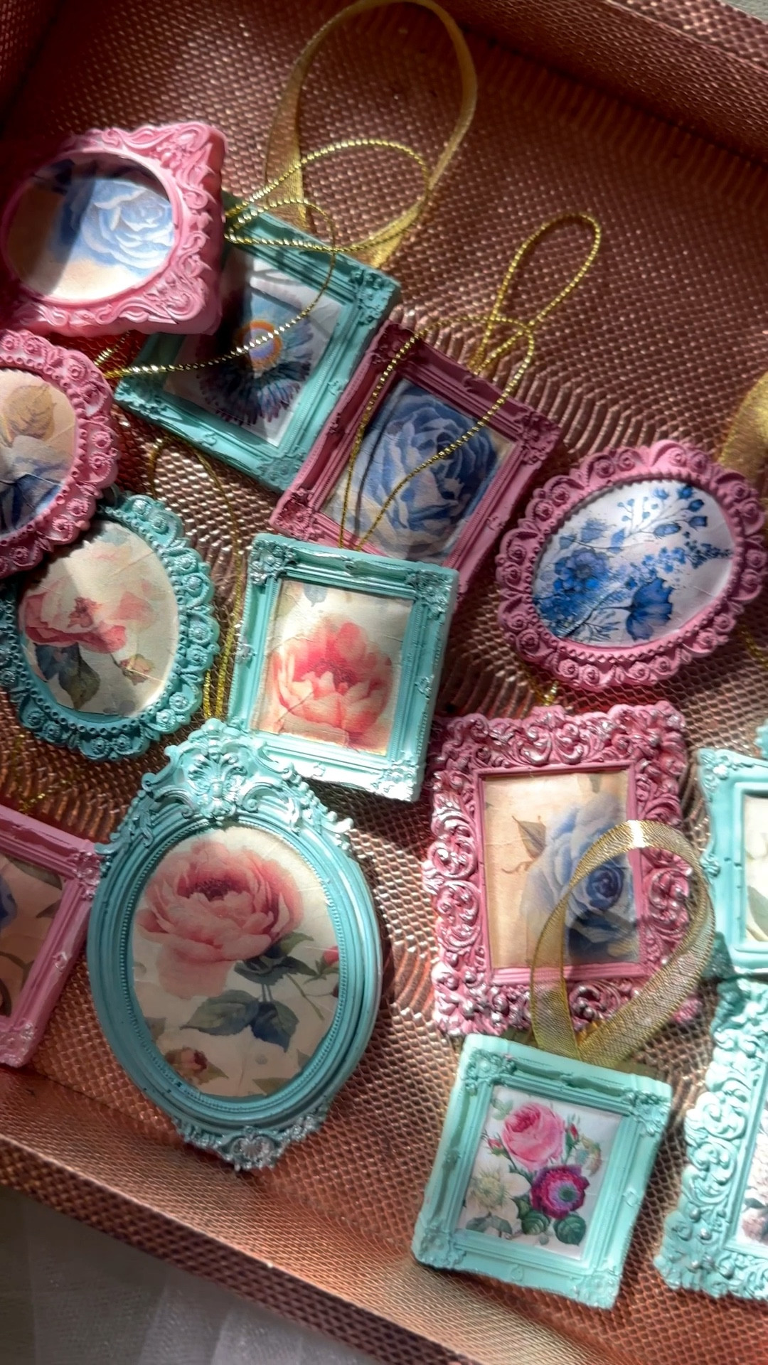 Make your own ornaments! You’ll be so glad you did. I made these framed botanical decoupaged ones using white casting resin, and I love how they turned out! Everything I used is linked here. 🖖🏾

#LTKgrwm #LTKHoliday #LTKHome