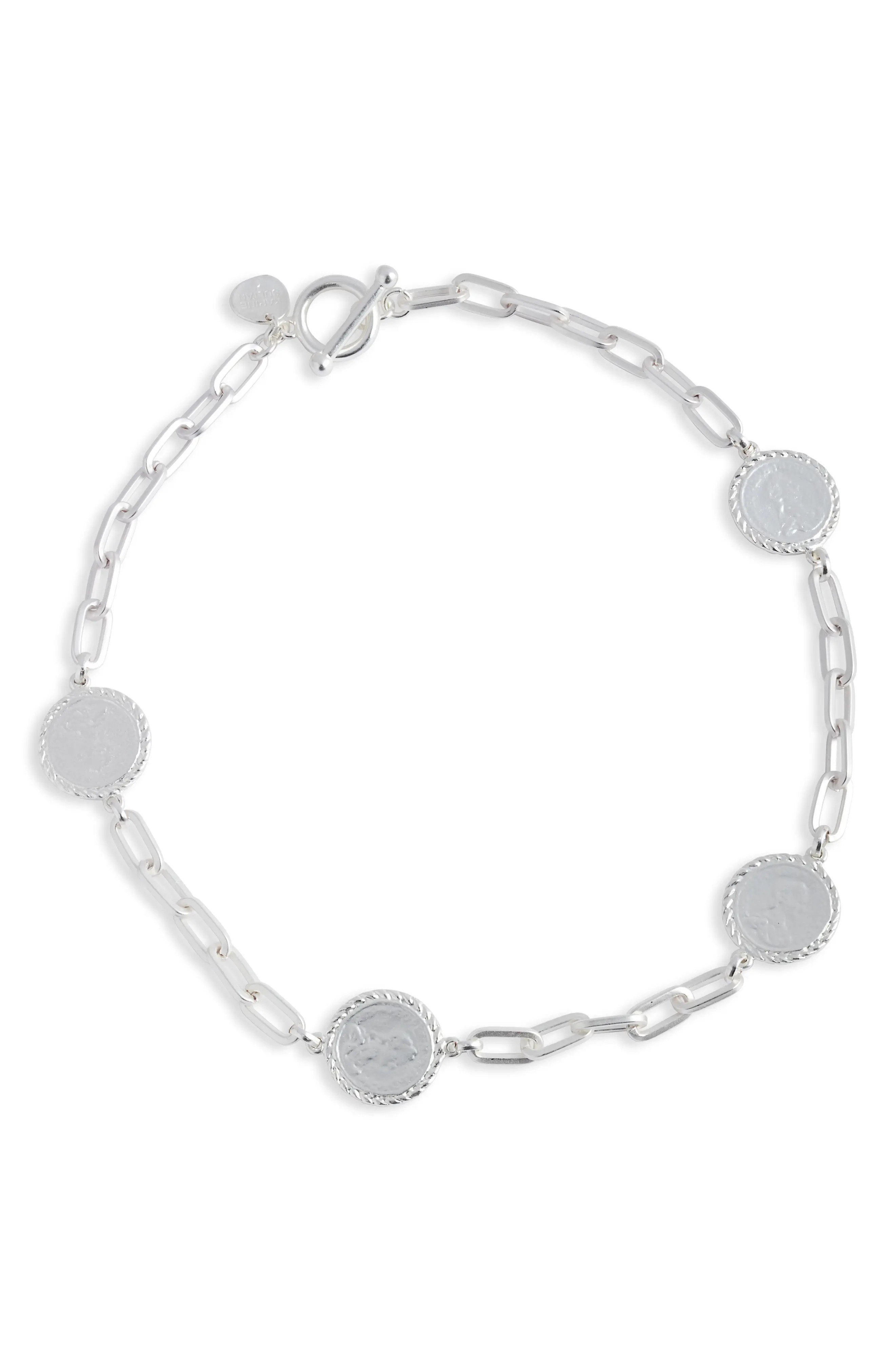 Karine Sultan Coin Station Necklace (Women) | Nordstrom | Nordstrom