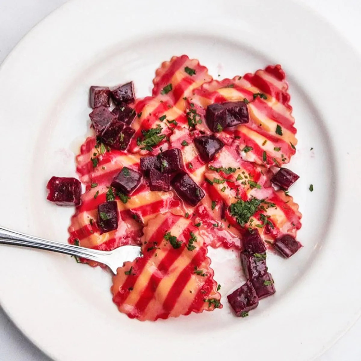 Dora's Heart-Shaped Ravioli | Goldbelly