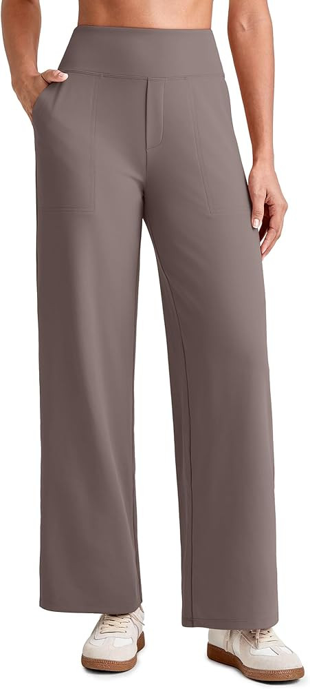 G4Free Wide Leg Pants Yoga Dress Pants | Amazon (US)