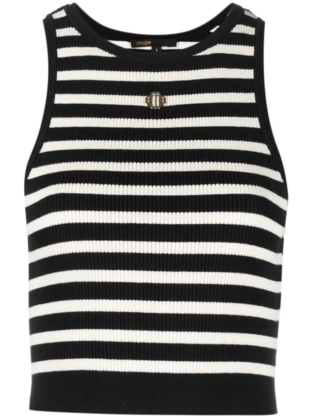 striped cropped tank top | Farfetch Global