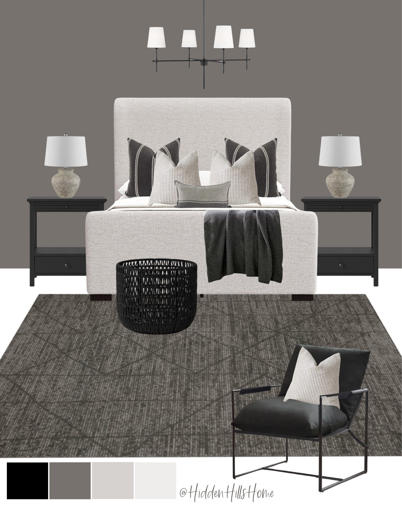 Modern bedroom decor mood board, bedroom design ideas, bedroom inspiration, home decor Inspo, bedding, bedroom nightstands #bedroom

#LTKHome #LTKSaleAlert #LTKSeasonal