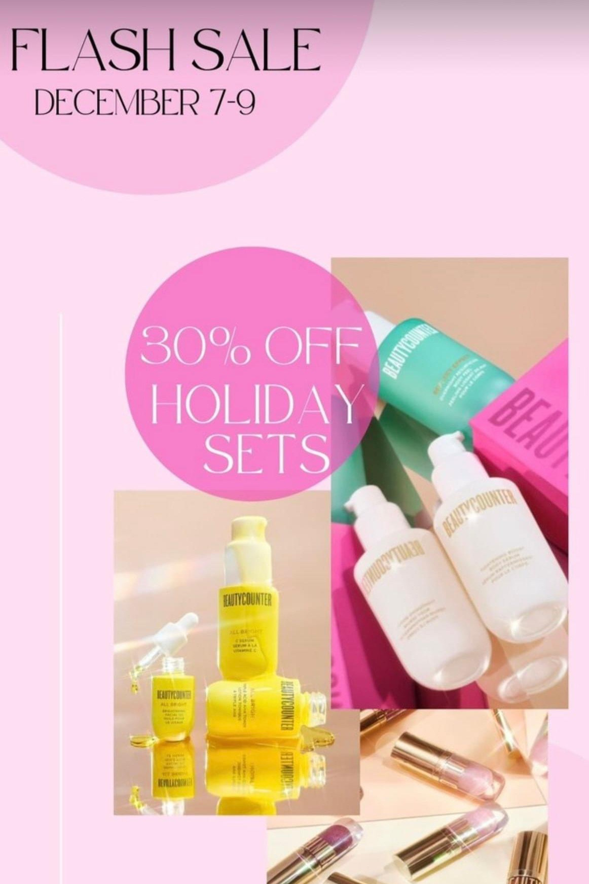 Last day for Beautycounter holiday sale 🎁 

#LTKHoliday #LTKSeasonal #LTKsalealert