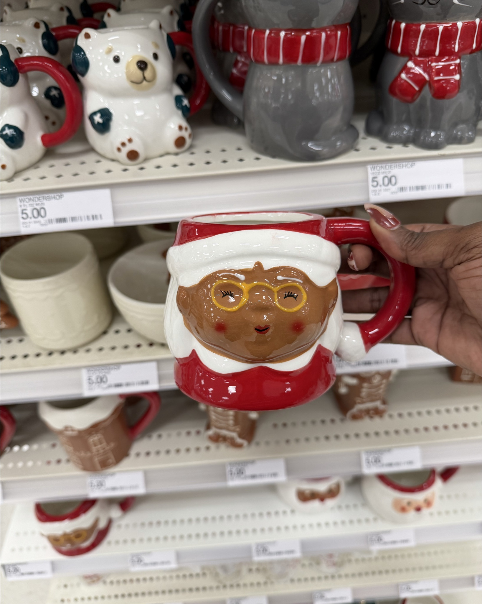 For the girlies like me who love a cute mug #christmasdecor #holidayfinds #holidaydecor #christmasmugs #holidayfindsunder10 

#LTKSeasonal #LTKHoliday #LTKGiftGuide