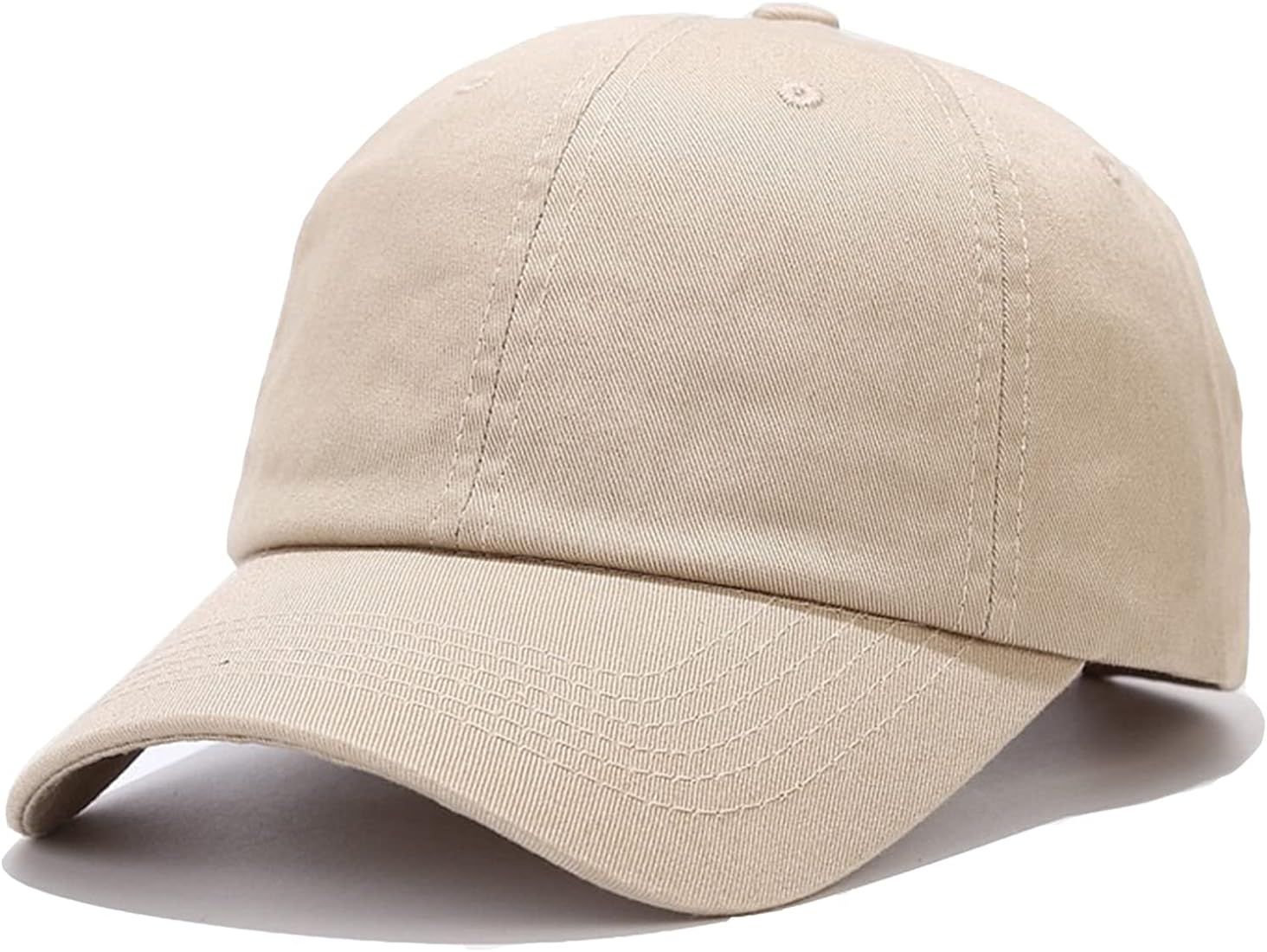 NPJY Baseball Cap Golf Dad Hat Adjustable Original Classic Low Profile Cotton Hat Unconstructed Plai | Amazon (US)