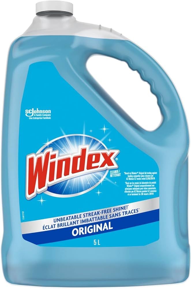 Windex Original Blue Glass and Window Cleaner Refill, Removes Fingerprints, Smudges, and Smears, ... | Amazon (CA)