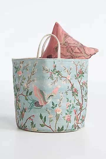Havenview Printed Basket | Anthropologie (US)