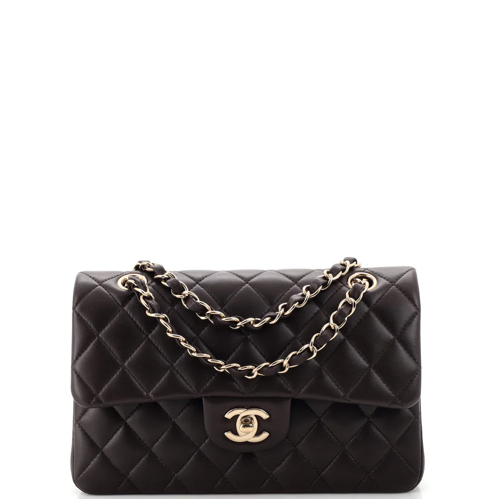 Classic Double Flap Bag Quilted Lambskin Small | Rebag