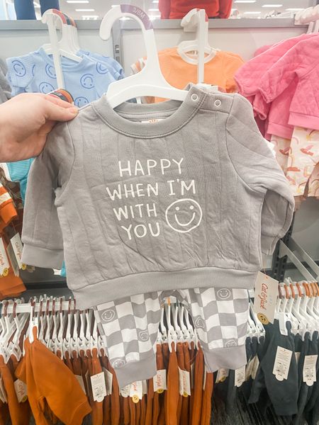 Happy when I’m with you outfit | baby cat and jack outfit | new spring clothes for baby | spring outfit | smiley face baby outfits | target finds | target style | baby checkered print | happy baby outfit

#LTKkids #LTKbaby #LTKfamily