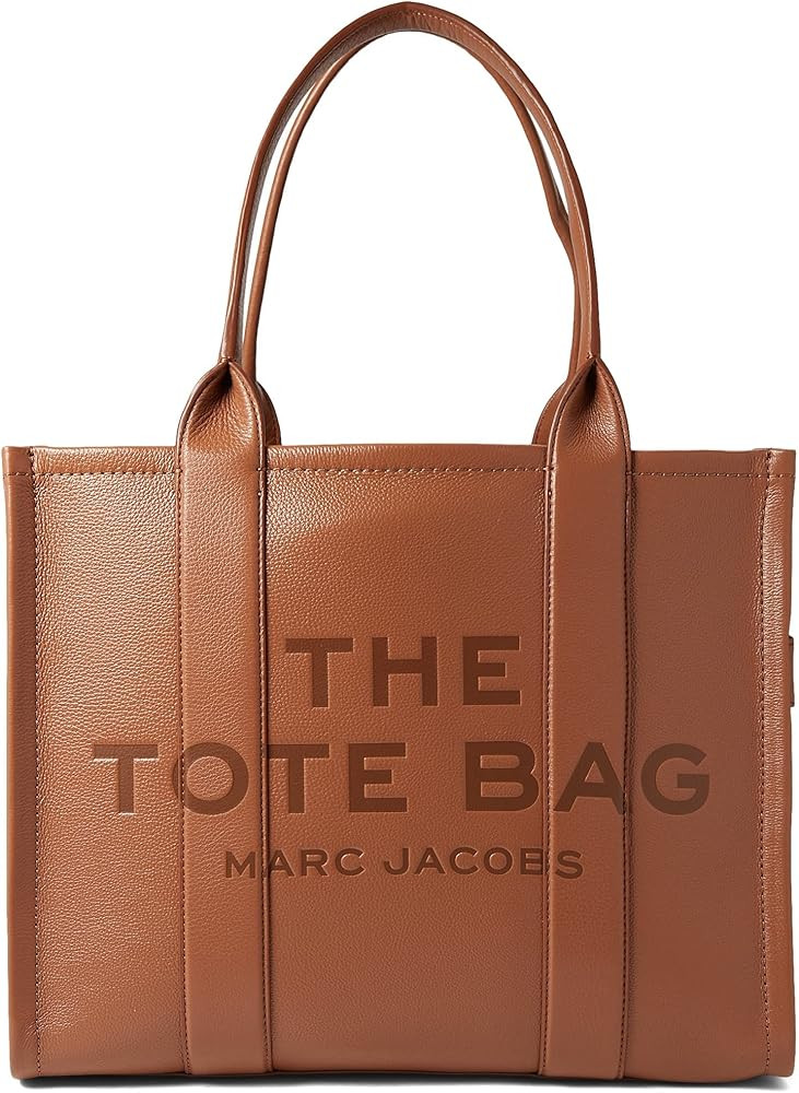 Marc Jacobs Women's The Leather Large Tote Bag | Amazon (US)