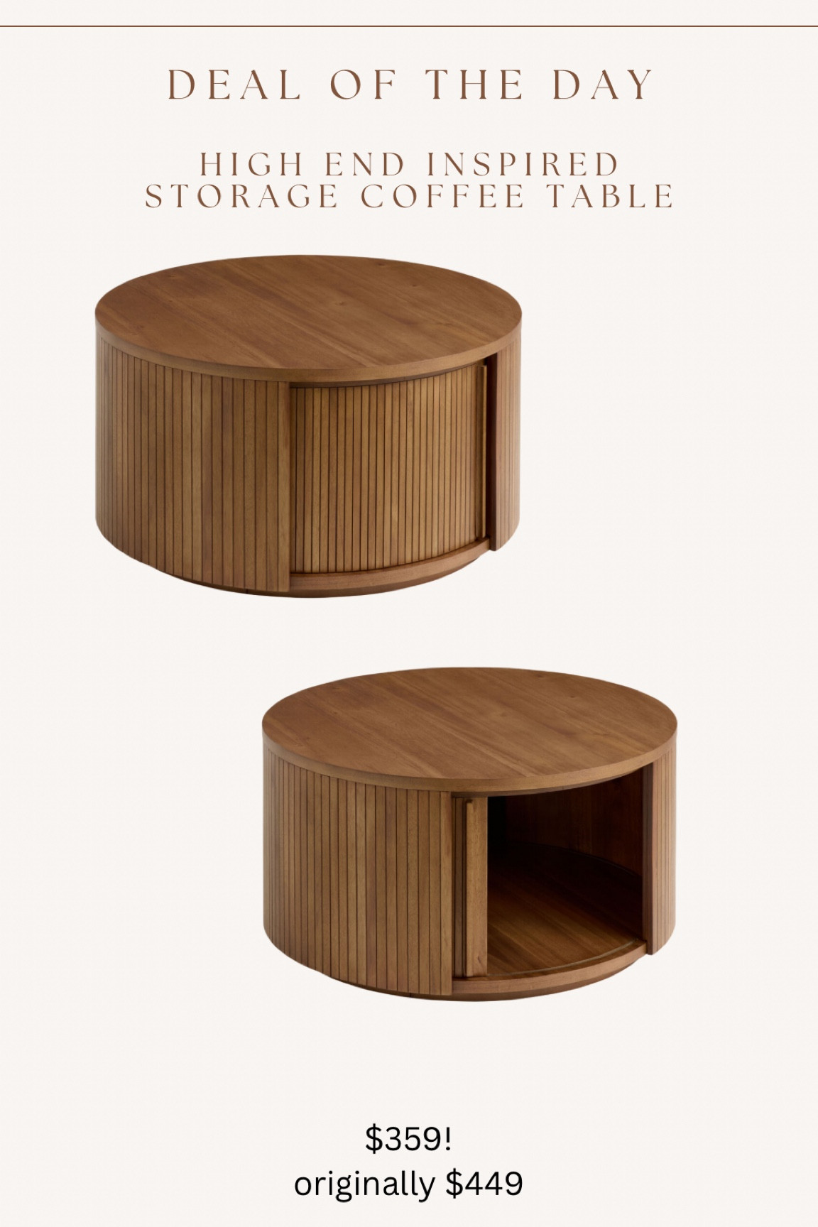 The famous world market fluted collection just came out with this gorgeous storage coffee table! 

#LTKSaleAlert #LTKHome #LTKSummerSales